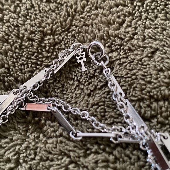 Trifari two chain vintage necklace from 1955-1969 - Picture 2 of 4